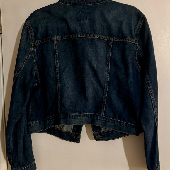 Old Navy women’s size xl cropped jean jacket NWOT - Picture 3 of 3